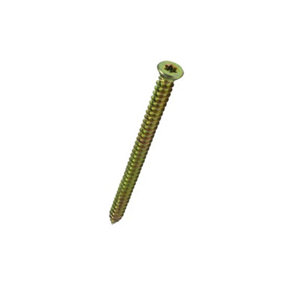 Securfix Torx Frame Screw (Pack of 10) Gold (One Size)