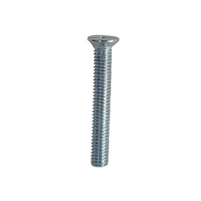 Securfix Zinc Plated Countersunk Screws (Pack of 75) Silver (50mm x 3.5mm)