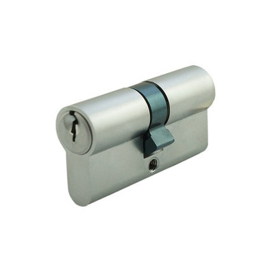 Securit Anti-Bump Euro Cylinder 45/45 (90mm) Nickel with 3 Keys