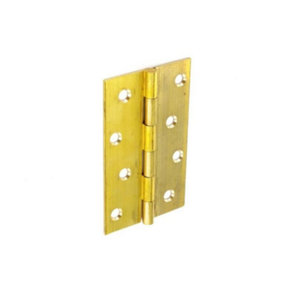 Securit Br Butt Hinges (Pack of 2) Gold (50mm)