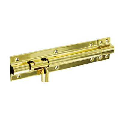 Securit Br Door Bolt Gold (150mm x 38mm)