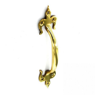 Securit Br Fleur-De-Lys Handle Gold (One Size)