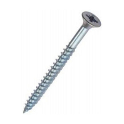 Vis à Bois Twinthread Tête Fraisée Pozi – 10 X 6.3cm, Lot De 240, Pour Assemblage Solide