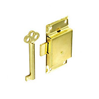 Securit Cupboard Latch Gold (63mm)