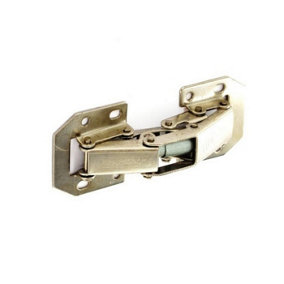 Securit Easy On Zinc Plated Cabinet Hinge (Pack of 2) Br (105mm)