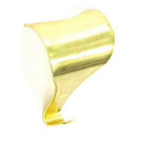 Securit Gold Plated Moulding Hooks (Pack of 2) Gold (50mm)