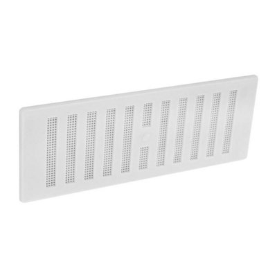 Securit Hit & Miss Plastic Air Vent White (9in x 3in)