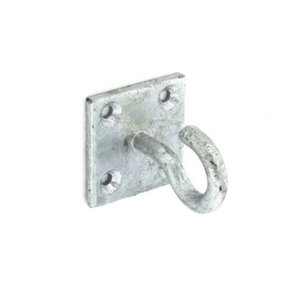 Securit Hook On Plate Silver (One Size)