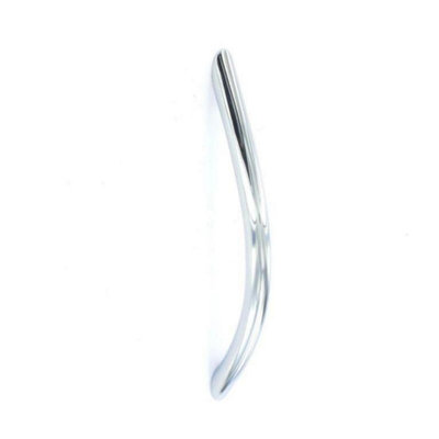 Securit Longbow Pull Handle (Pack of 2) Silver (128mm)