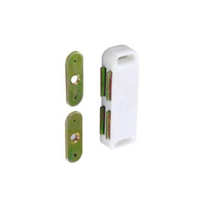 Securit Magnetic Catch White (One Size)