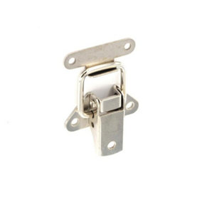 Securit Nickel Plated Toggle Catches (Pack of 2) Nickel (45mm)