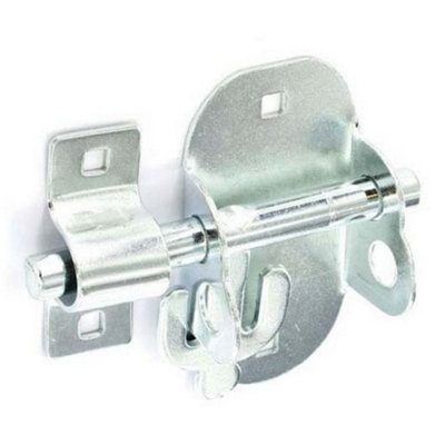 Securit Oval S1434 Padlock Bolt Silver (One Size)