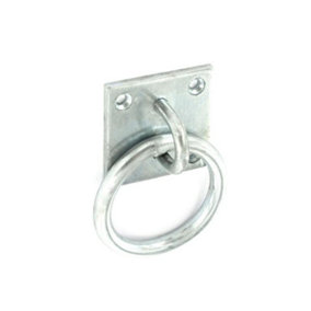 Securit Ring Plate Silver (50mm)