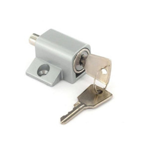 Securit S1052 Door Lock Silver (One Size)