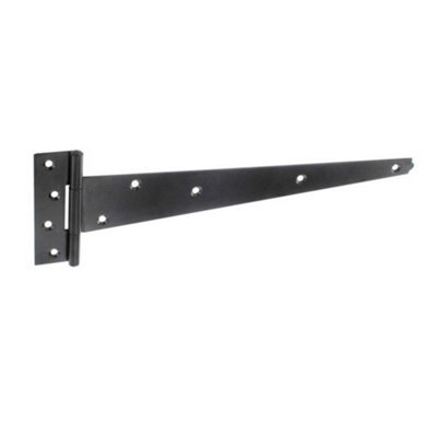 Securit Tee Hinge (Pack of 2) Black (One Size)