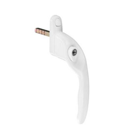 Securit UPVC Right Hand Window Handle White (One Size)