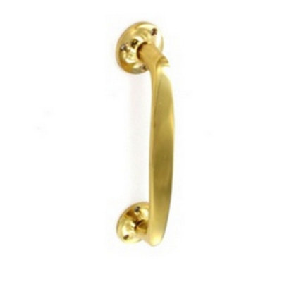 Securit Victorian Pull Handle Gold (125mm)