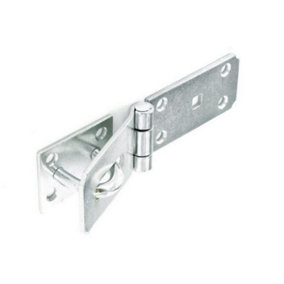Securit Zinc Plated Hasp And Staple Silver (185mm)