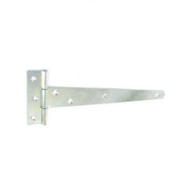 Securit Zinc Plated Tee Hinge Silver (200mm)