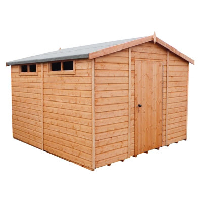 Security Apex Handmade Garden Shed Approx 10 x 10 Feet