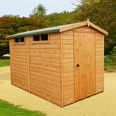 Security Apex Handmade Garden Shed Approx 10 x 6 Feet