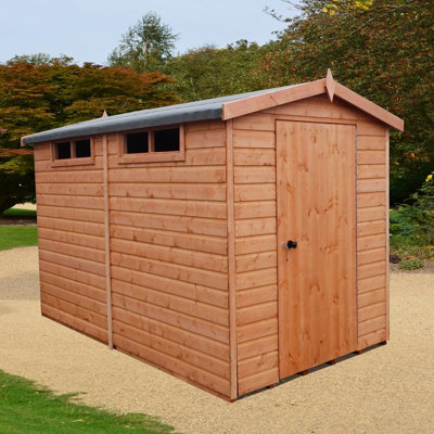 Security Apex Handmade Garden Shed Approx 10 x 8 Feet