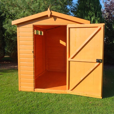 Security Apex Handmade Garden Shed Approx 8 x 6 Feet