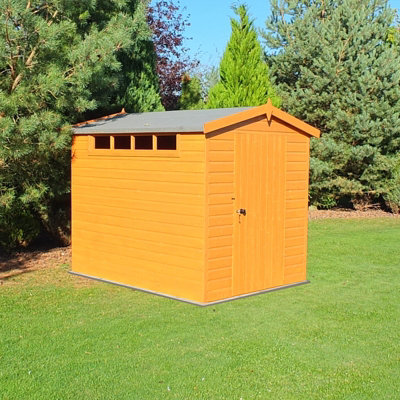 Security Apex Handmade Garden Shed Approx 8 x 6 Feet