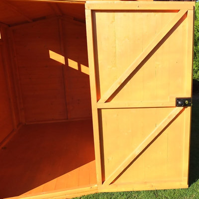 Security Apex Handmade Garden Shed Approx 8 x 6 Feet
