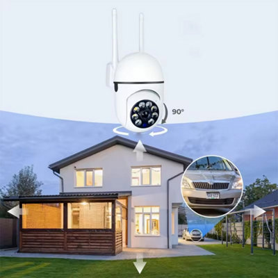 Security CCTV Camera Wireless WIFI 2.4G 1080P IP Outdoor HD PTZ Smart ...