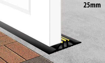 Security Direct 25mm H Garage Door Seal Kit 2520mm W