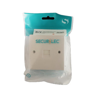 Securlec Telephone Socket White (One Size)