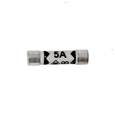 Securpak 5A Fuses (Pack of 3) Silver (One Size)
