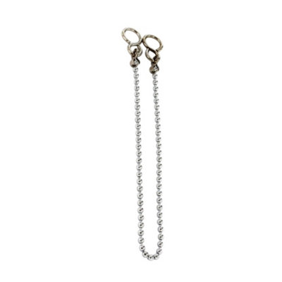 Securpak Chrome Bath Ball Chain Silver (One Size)