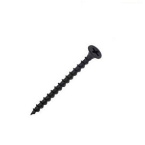 Securpak Drywall Screws (Pack of 55) Black (One Size)
