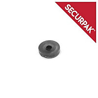 Securpak Flat Washers (Pack of 10) Black (13mm)