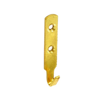 Securpak Heavy Duty Picture Hooks (Pack of 2) Gold (60mm)