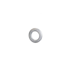 Securpak M8 Zinc Plated Flat Washers (Pack of 50) Silver (One Size)