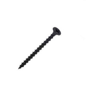 Securpak Phillips Drywall Screws (Pack of 20) Black (65mm x 3.5mm)