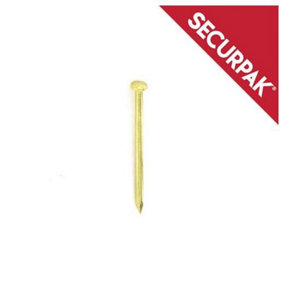 Securpak Picture Pins (Pack of 80) Gold (One Size)