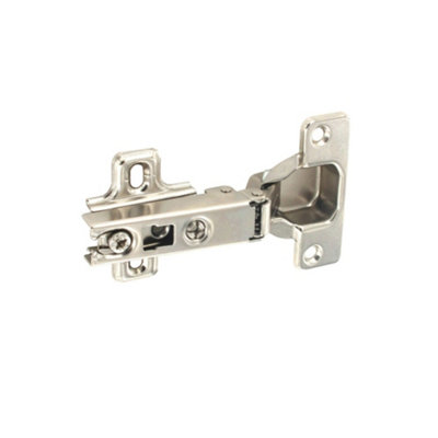 Securpak Trade Pack Nickel Plated Concealed Hinges (Pack of 4) Silver (35mm)