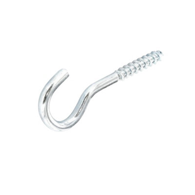 Securpak Trade Pack Zinc Plated Screw Hook (Pack of 40) Zinc (One Size)