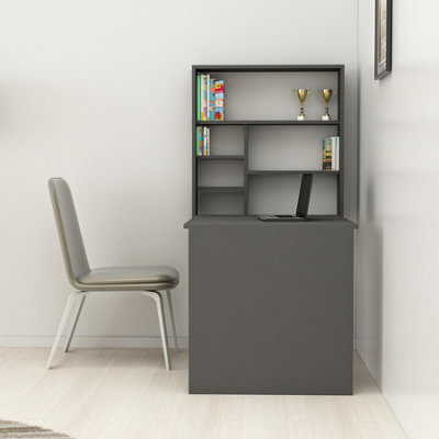 Sedir Computer Study Desk - Anthracite