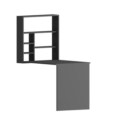 Sedir Computer Study Desk - Anthracite