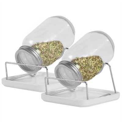 Seed Sprouting Jar Kit - Set of 2