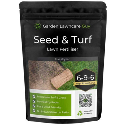 Seed & Turf Lawn Feed - Pre-Seed & Pre Turf Fertiliser 2.5kg (100m2)