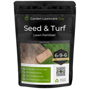 Seed & Turf Lawn Feed - Pre-Seed & Pre Turf Fertiliser 5kg (200m2)