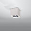 Seida Ceramic White 1 Light Classic Ceiling Light
