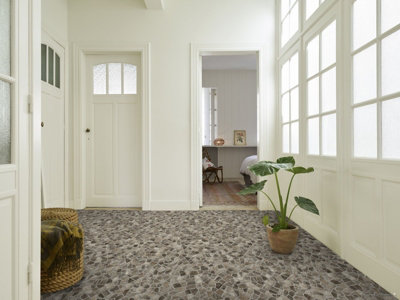 Selby Stone Effect Vinyl Flooring 4m x 2m (8m2) - 4