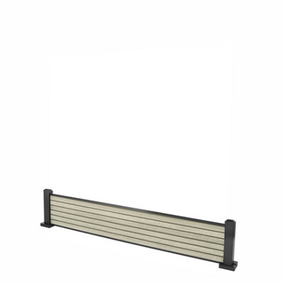 Select Core Antique Slatted Fence 0.3m / 1ft - 2 Antique Slatted ...